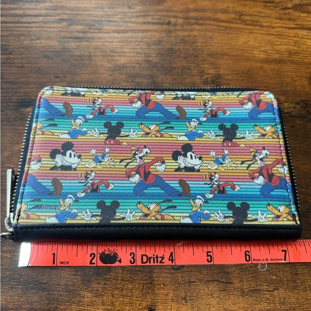 Buckle-Down Disney Mickey and Friends zip-around wallet - Picture 2 of 8